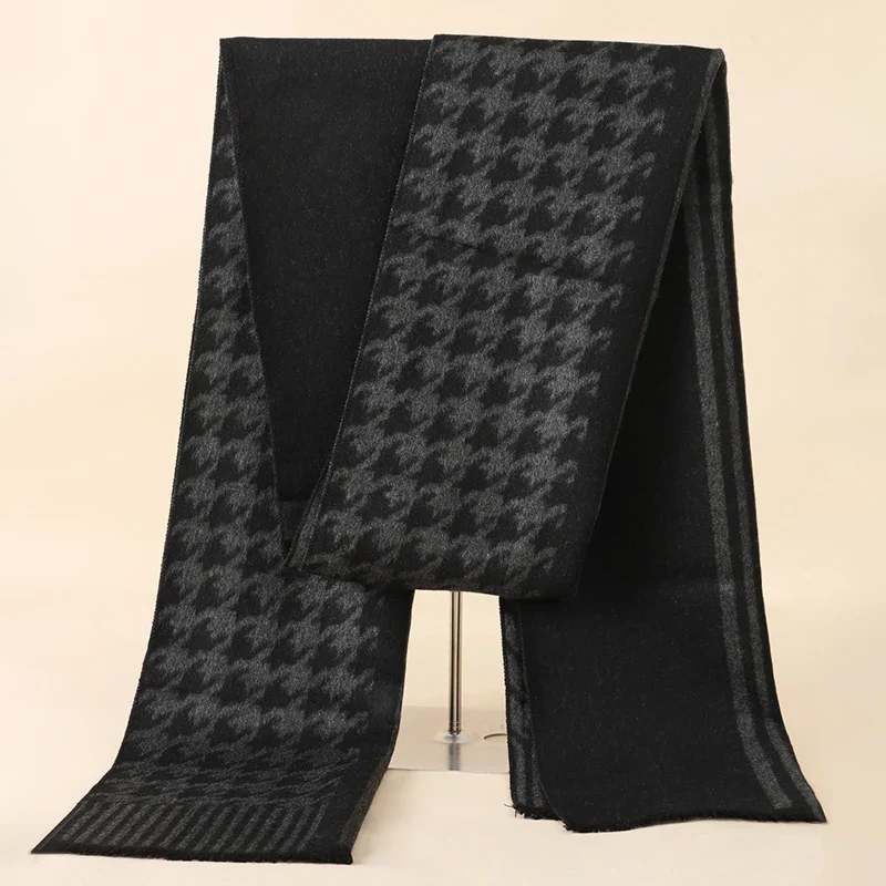 Herren Schal Winterschal Stola Schlauchschal Halstuch Wollschal Strickschal Loop