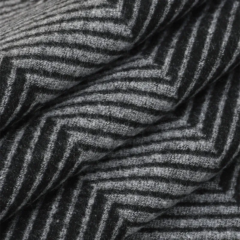 Herren Schal Winterschal Stola Schlauchschal Halstuch Wollschal Strickschal Loop