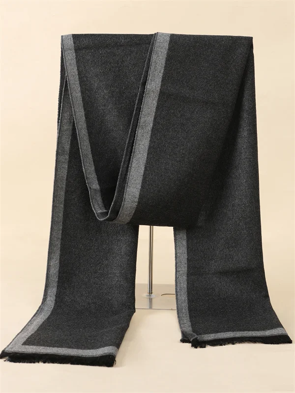 Herren Schal Winterschal Stola Schlauchschal Halstuch Wollschal Strickschal Loop