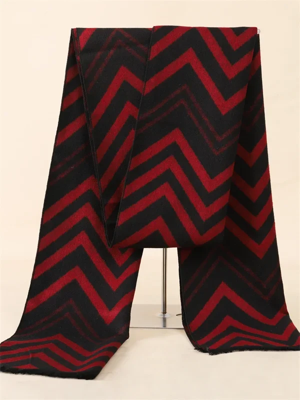 Herren Schal Winterschal Stola Schlauchschal Halstuch Wollschal Strickschal Loop