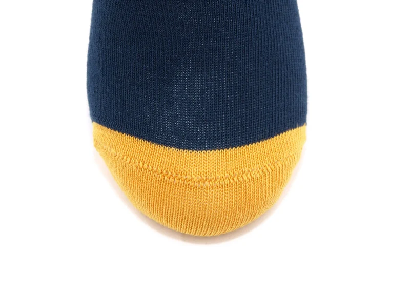 1 Paar Bio Kindersocken ohne drückende Naht marine