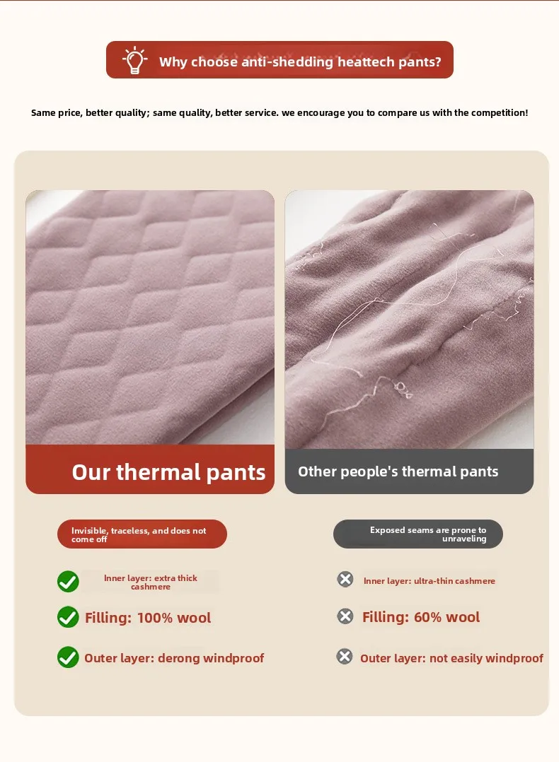 Frauen Hose Winter Leggins Warm Thermohose Innenfleece Leggings Strumpfhose
