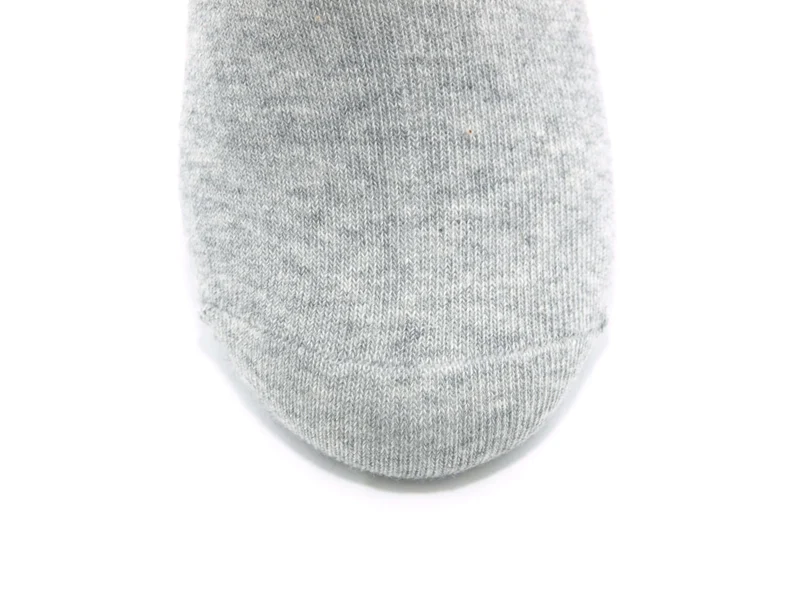 5 Paar Kindersocken ohne drückende Naht einfarbig grau