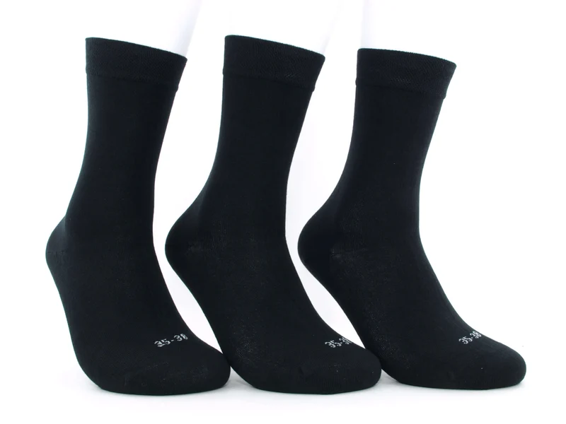 3 Paar Modal Socken schwarz