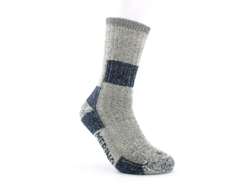 1 Paar Winter Trekkingsocken blau