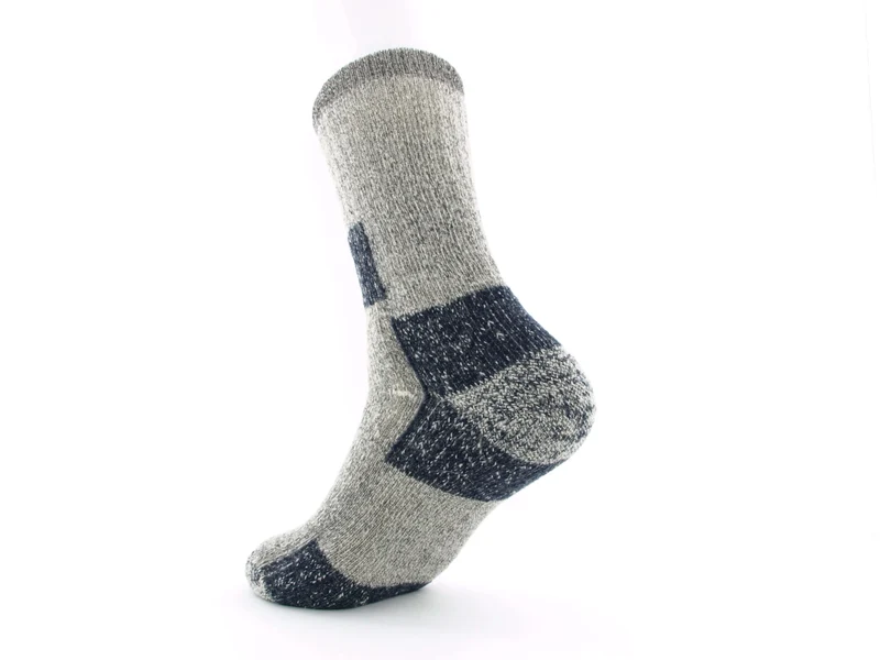 1 Paar Winter Trekkingsocken blau