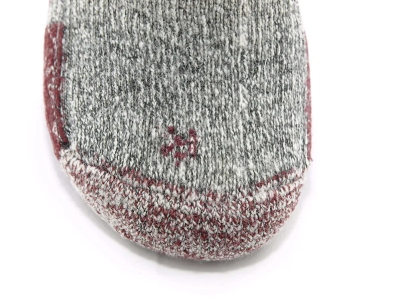 1 Paar Winter Trekkingsocken rot