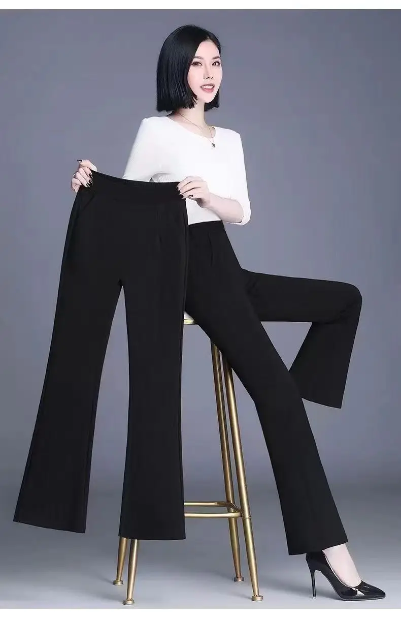 Damen Winter Warm Thermo Schlaghose Hose Innenfleece Stretch Hosen Leggins