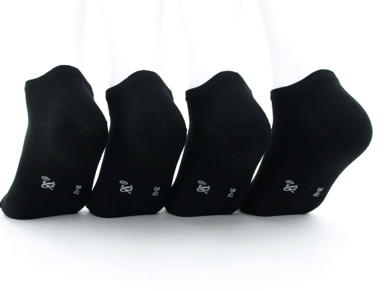 4 Paar Sneaker Socken schwarz