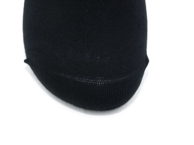 3 Paar Kurzschaftsocken Rollrand schwarz