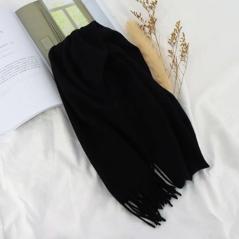 Herren Schal Winterschal Stola Schlauchschal Halstuch Wollschal Strickschal Loop
