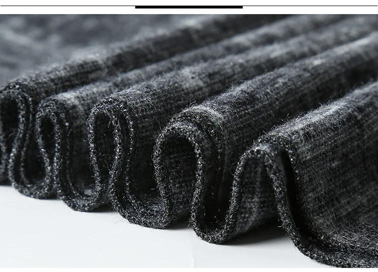 Herren Schal Winterschal Stola Schlauchschal Halstuch Wollschal Strickschal Loop
