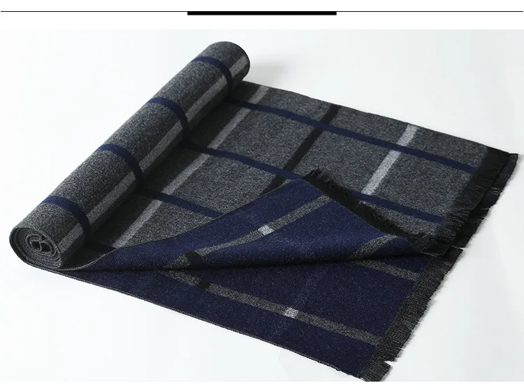 Herren Schal Winterschal Stola Schlauchschal Halstuch Wollschal Strickschal Loop