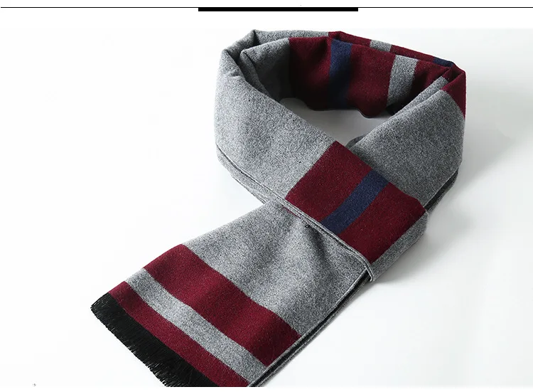 Herren Schal Winterschal Stola Schlauchschal Halstuch Wollschal Strickschal Loop