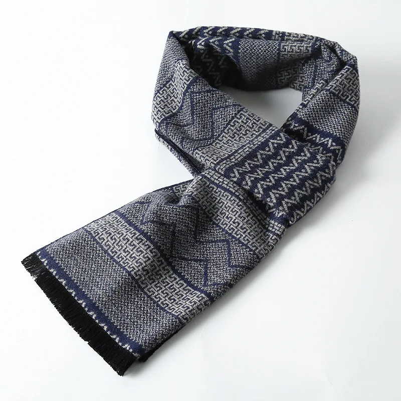 Herren Schal Winterschal Stola Schlauchschal Halstuch Wollschal Strickschal Loop