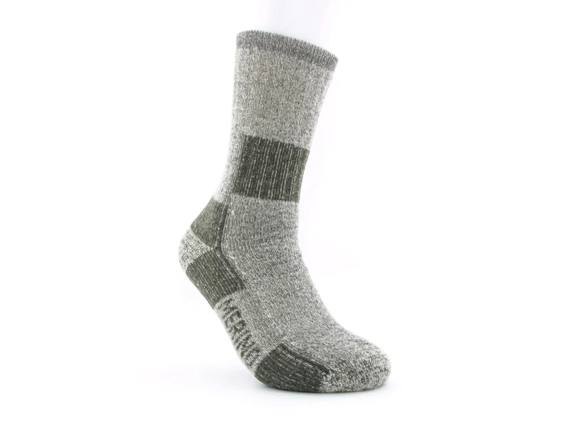 1 Paar Winter Trekkingsocken grau