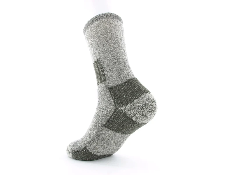 1 Paar Winter Trekkingsocken grau