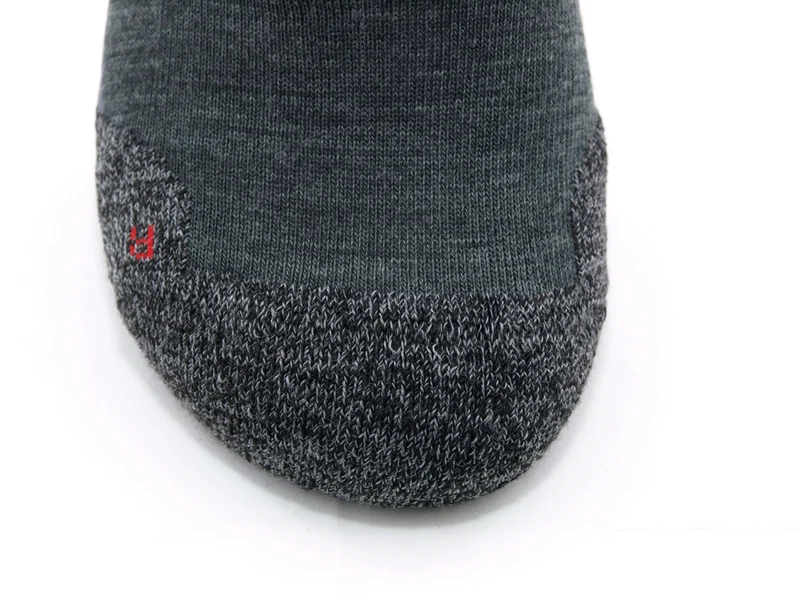 1 Paar Trekkingsocken mit Merinowolle anthrazit