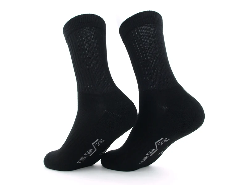 2 Paar Sportsocken Premium schwarz