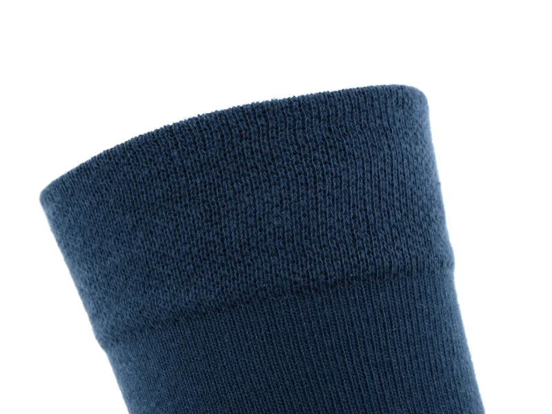 2 Paar Sportsocken Premium Frotteesohle blau/schwarz