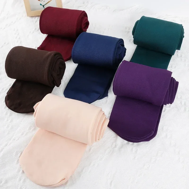 Frauen Winter Strumpfhose Hose Warm Thermohose Innenfleece Blickdichte Leggins