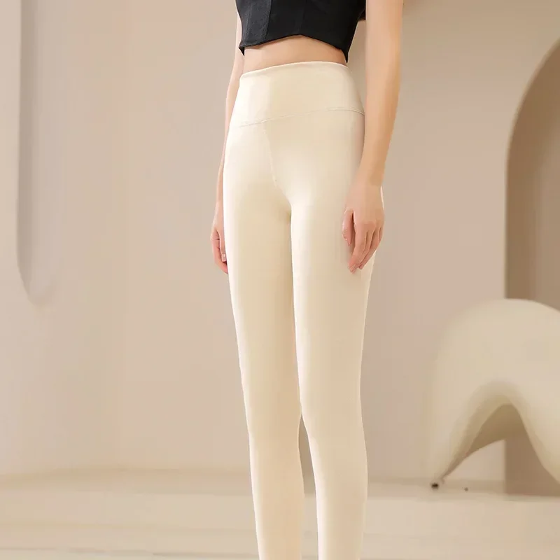 Frauen Winter Strumpfhose Hose Warm Thermohose Innenfleece Blickdichte Leggins