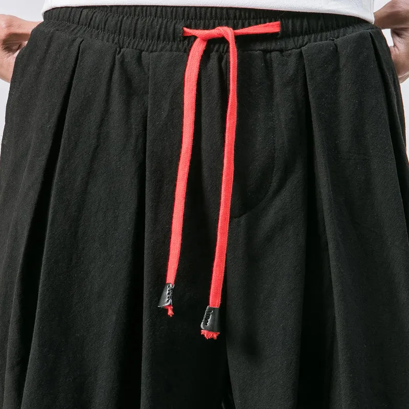 Männer Hose Haremshosen Pumphosen Pluderhosen Hosenrock Herrenrock Kilt Jogger