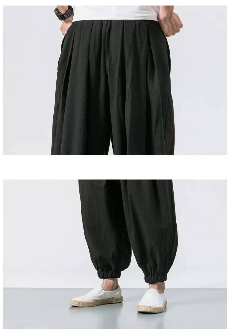 Männer Hose Haremshosen Pumphosen Pluderhosen Hosenrock Herrenrock Kilt Jogger