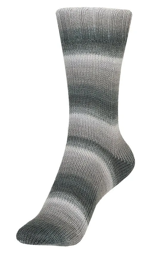 Fortissima bunte 4-fach Sockenwolle | Farbe 2434 - SAPPORO