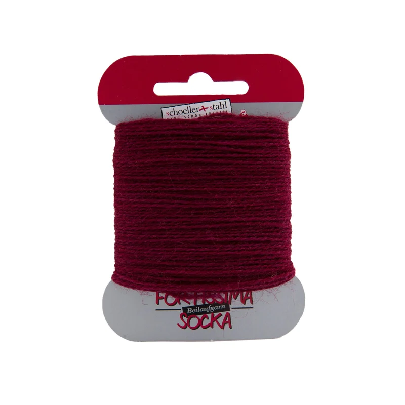 Fortissima Socken-Beilaufgarn 40m/5g | Farbe 1011 - RUBIN