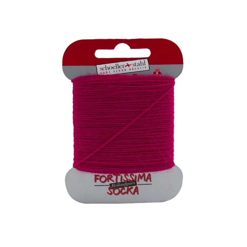 Fortissima Socken-Beilaufgarn 40m/5g | Farbe 1012 - FUCHSIE