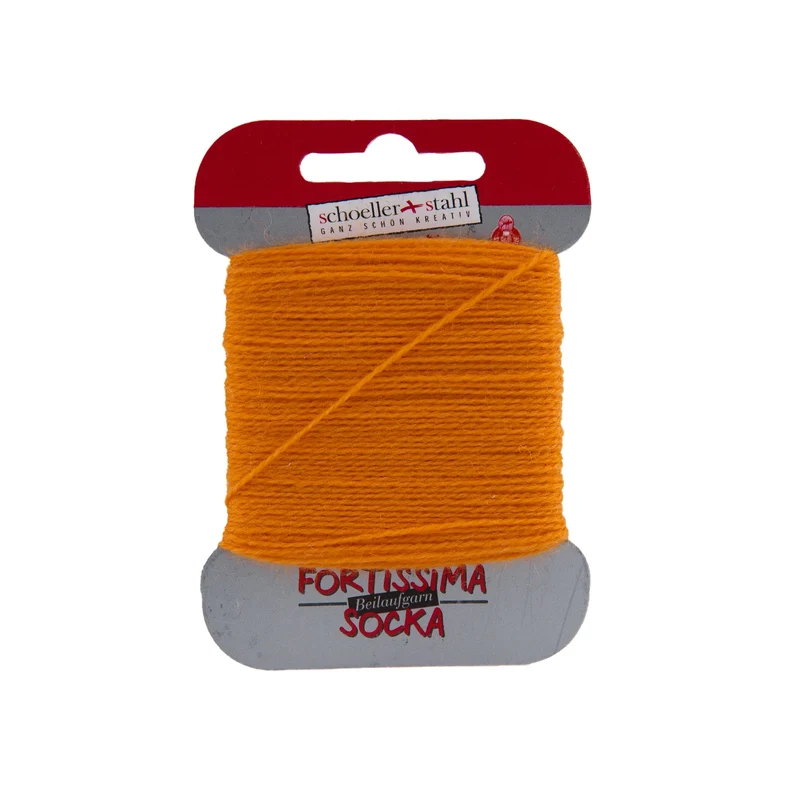 Fortissima Socken-Beilaufgarn 40m/5g | Farbe 1008 - MANGO