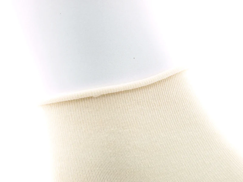3 Paar Kurzschaftsocken Rollrand Beigetöne