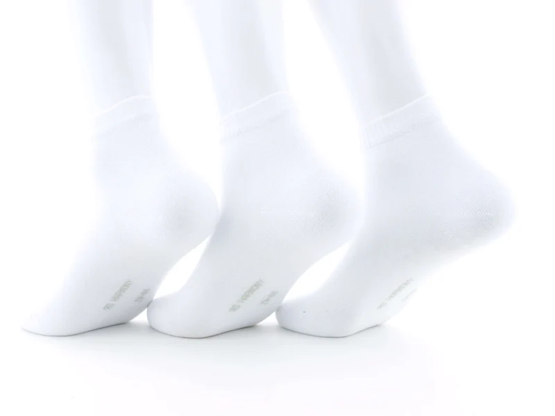 3 Paar Kurzschaftsocken Damen weiß