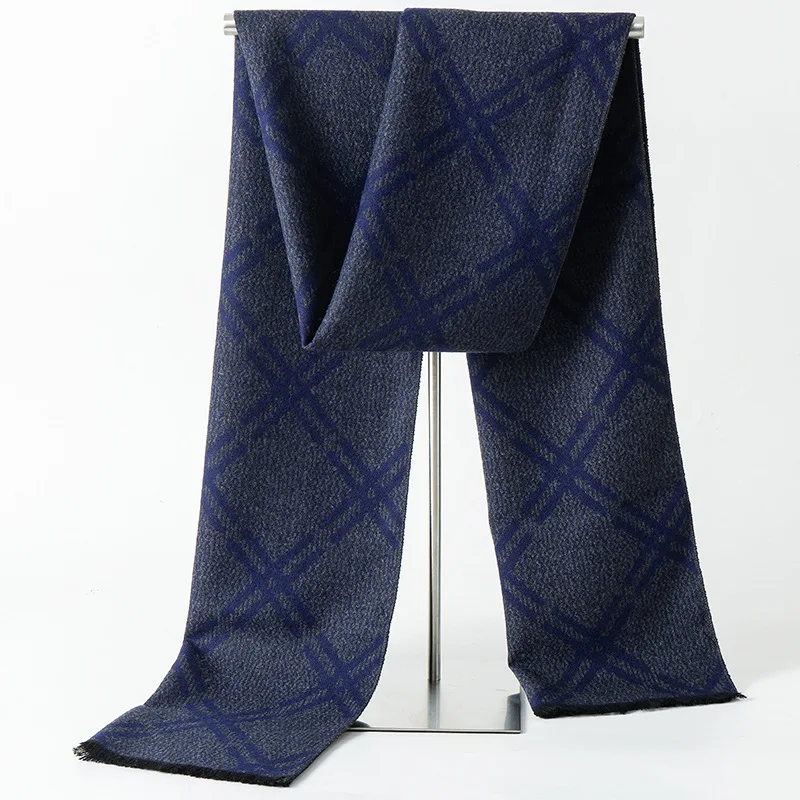 Herren Schal Winterschal Stola Schlauchschal Halstuch Wollschal Strickschal Loop
