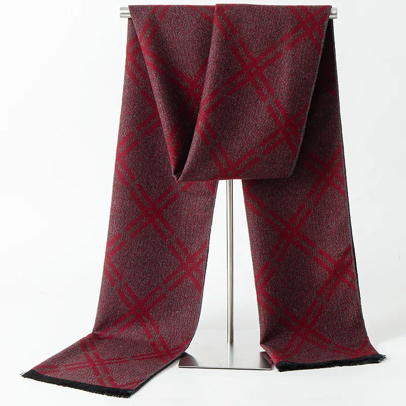 Herren Schal Winterschal Stola Schlauchschal Halstuch Wollschal Strickschal Loop