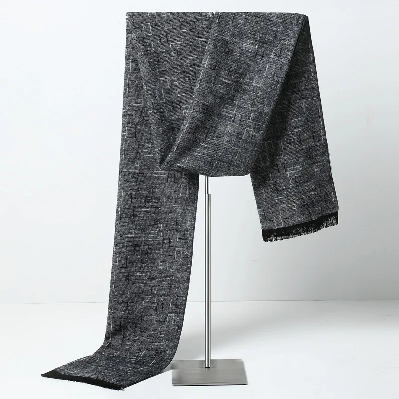Herren Schal Winterschal Stola Schlauchschal Halstuch Wollschal Strickschal Loop