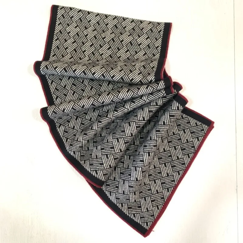 Herren Schal Winterschal Stola Schlauchschal Halstuch Wollschal Strickschal Loop