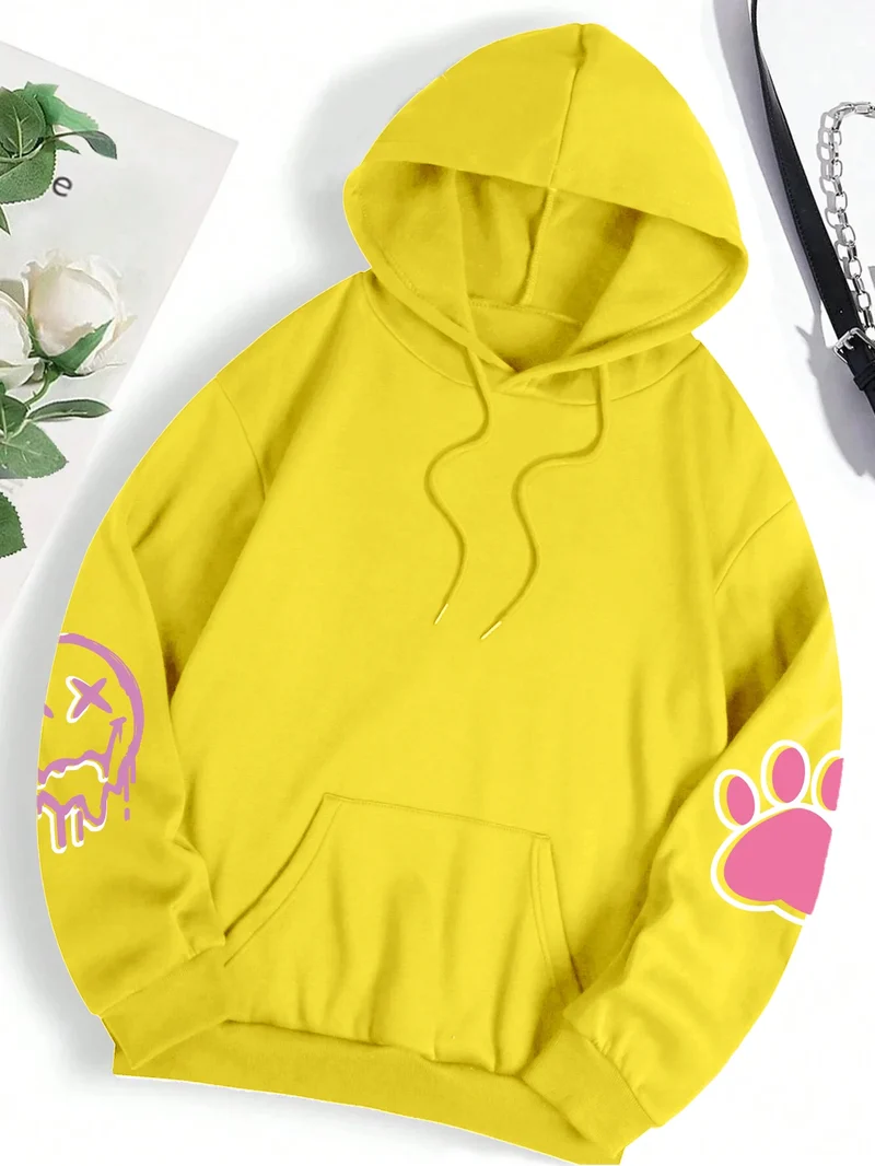 Teddybär Kapuzenpullover Sweatshirt Fleece Hoodie Pulli Damen Kapuzenpulli Shirt