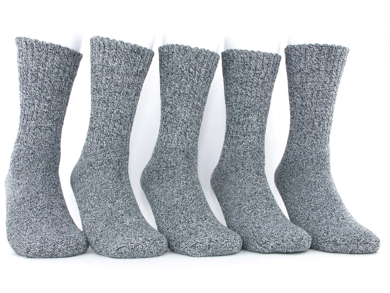 5 Paar Sportsocken grau meliert
