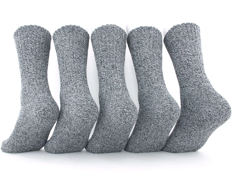 5 Paar Sportsocken grau meliert