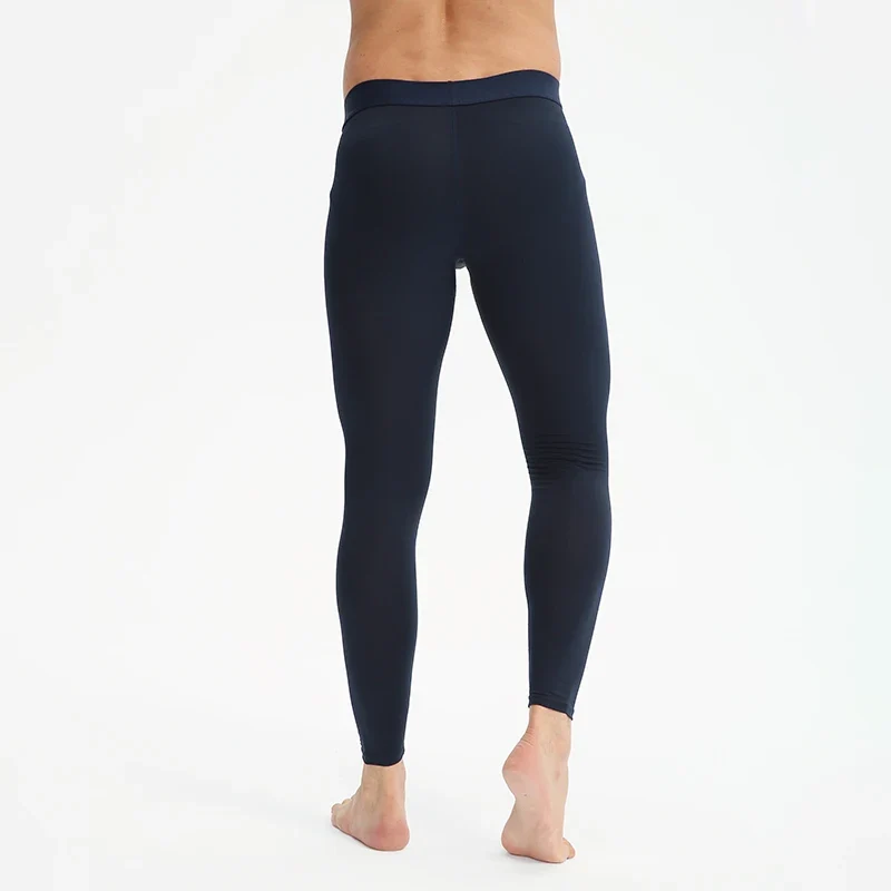Pantaloni a Compressione da Uomo Leggings Calcio Corsa Palestra Leggins Calza