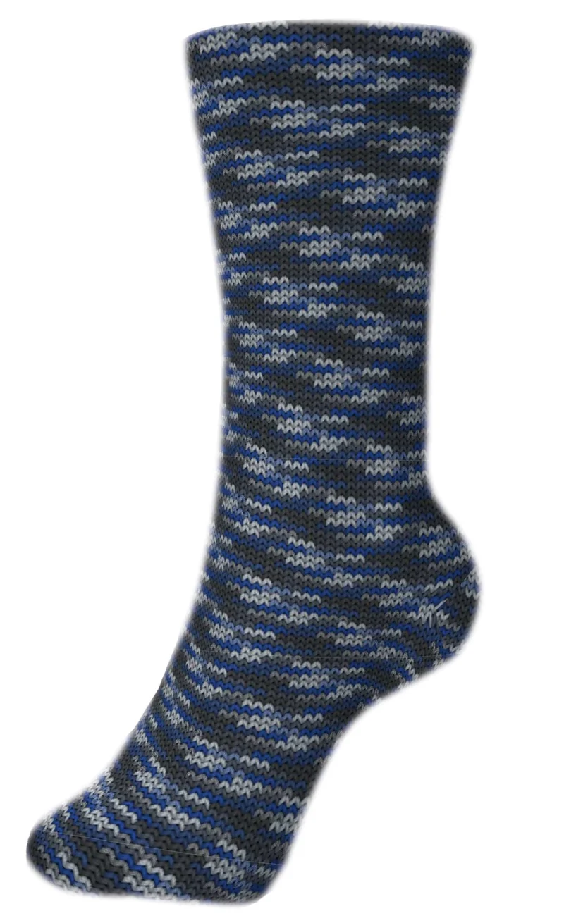 Fortissima bunte 4-fach Sockenwolle | Farbe 2503 - SCHIEFER