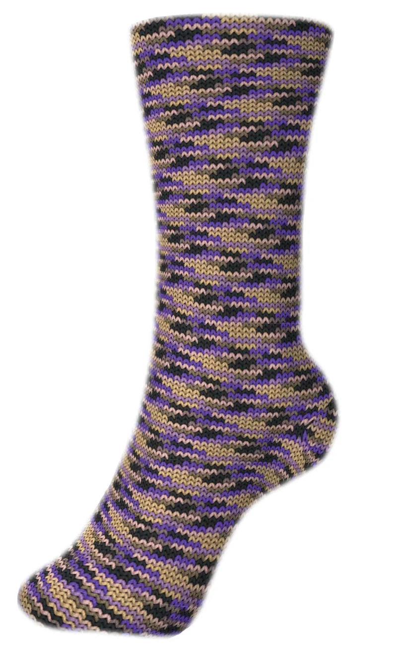 Fortissima bunte 4-fach Sockenwolle | Farbe 2502 - BORKE