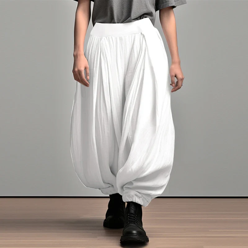 Männer Hose Haremshosen Pumphosen Pluderhosen Hosenrock Herrenrock Kilt Jogger