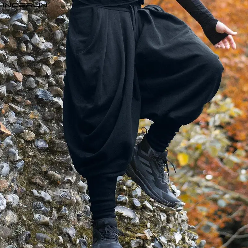 Männer Hose Haremshosen Pumphosen Pluderhosen Hosenrock Herrenrock Kilt Jogger