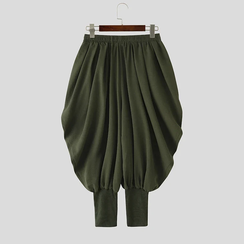 Männer Hose Haremshosen Pumphosen Pluderhosen Hosenrock Herrenrock Kilt Jogger