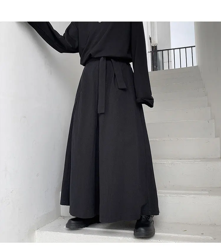 Männer Hose Haremshosen Pumphosen Pluderhosen Hosenrock Herrenrock Kilt Kimono
