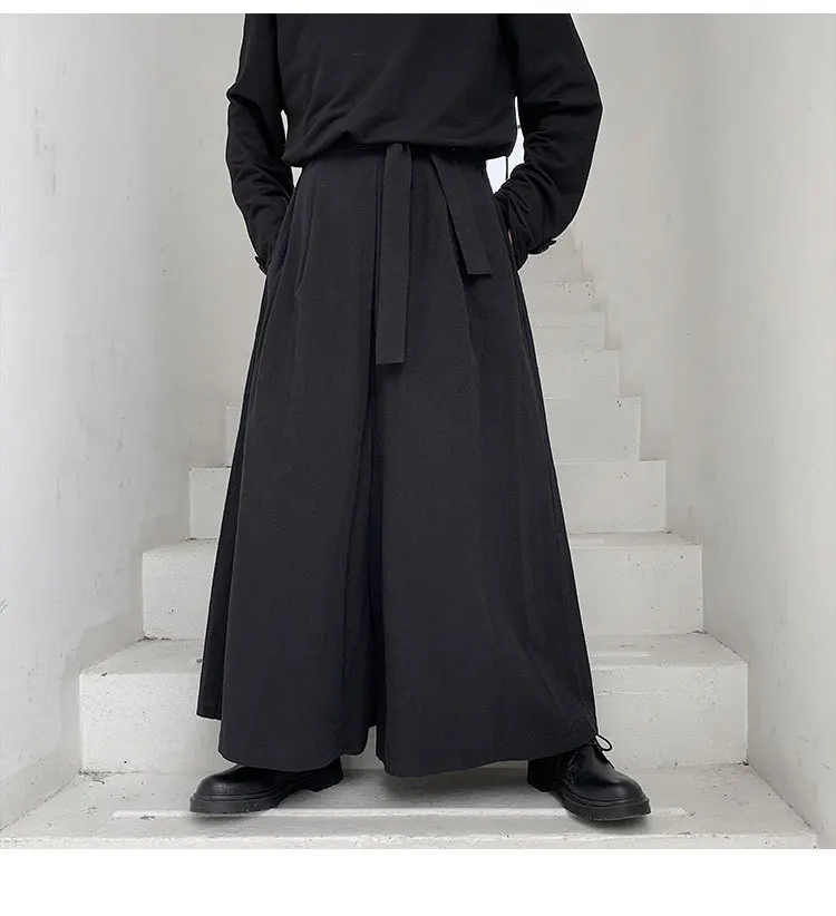 Männer Hose Haremshosen Pumphosen Pluderhosen Hosenrock Herrenrock Kilt Kimono