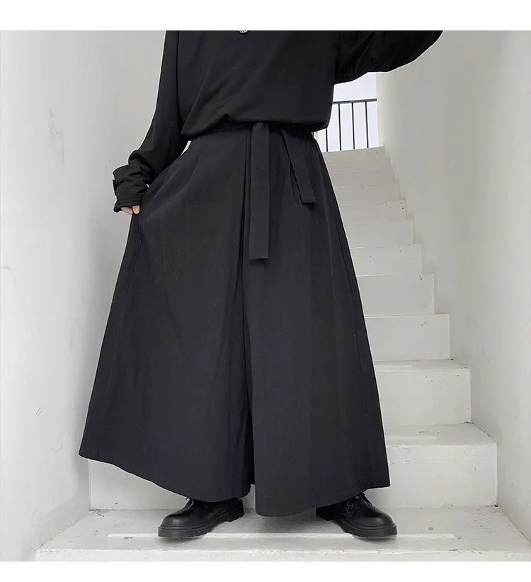 Männer Hose Haremshosen Pumphosen Pluderhosen Hosenrock Herrenrock Kilt Kimono